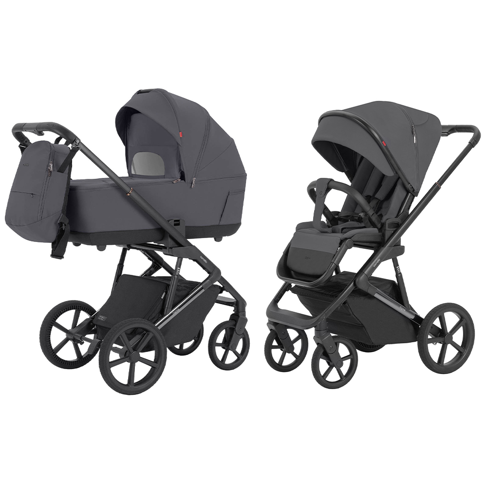 1D181_Carrello_Sigma_Club_Grey_CRL-6523-3-1.jpg Carrello Sigma CRL‑6523 2‑az‑1 babakocsi, Klub‑szürke - Image 1