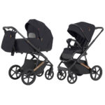 Carrello Sigma CRL‑6523 2‑az‑1 babakocsi, Iridium fekete