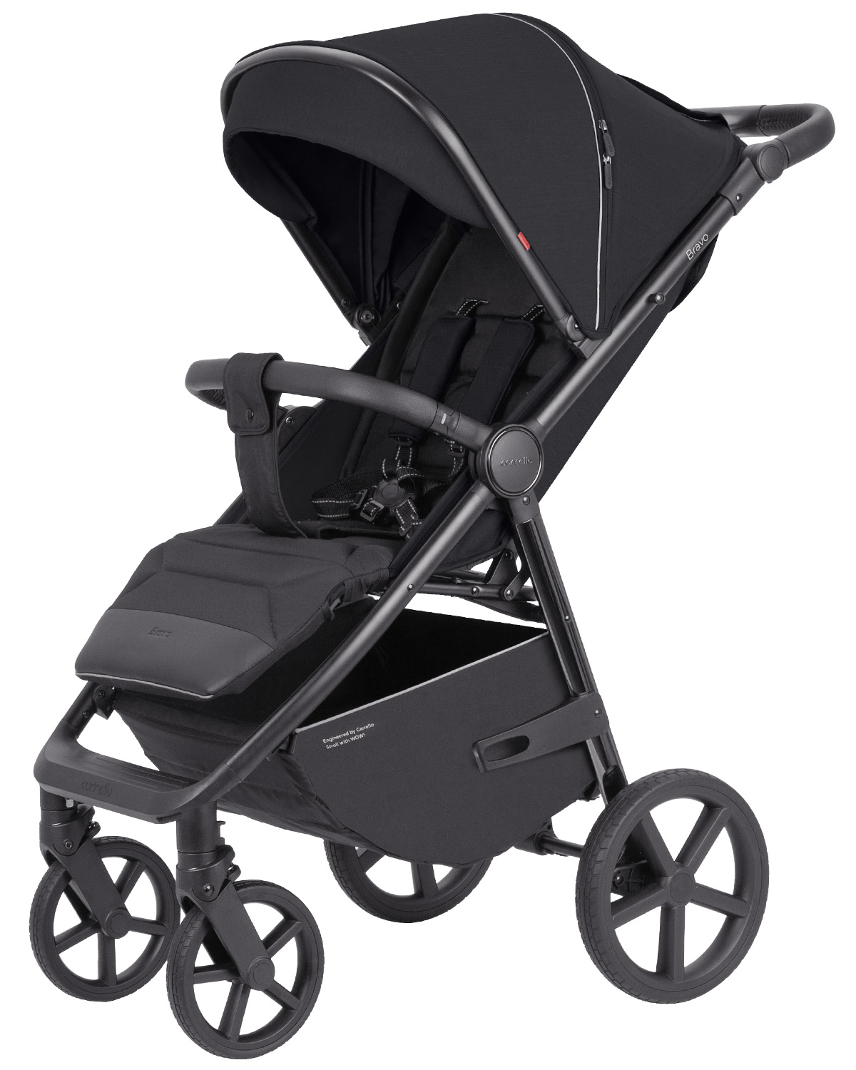 Carrello_Bravo_Plus_Jet_Black-3.jpg Carrello Bravo Plus CRL-5515 babakocsi, Jet Black - Image 1