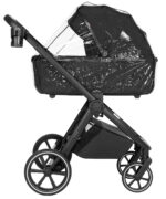 Carrello Omega CRL‑6531 2‑az‑1 babakocsi, Farmer fekete - Image 4