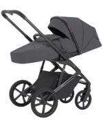 Carrello Sigma CRL‑6523 2‑az‑1 babakocsi, Klub‑szürke - Image 5