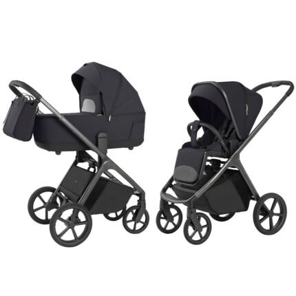 Carrello Vector CRL‑6551 2‑az‑1 babakocsi, Árnyék fekete