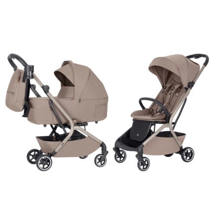 Carrello Magia CRL‑6555 2‑az‑1 babakocsi, Fűszer‑bézs