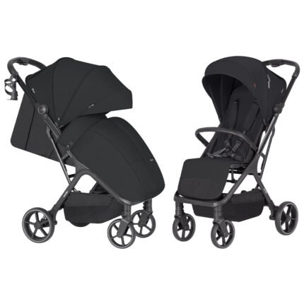 Carrello Nova CRL‑5524 2‑az‑1 babakocsi, Vinyl fekete