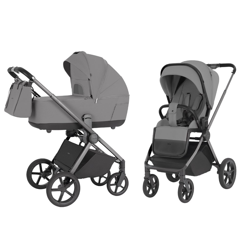 Carrello Ultra CRL‑6527 2‑az‑1 babakocsi, Selyem szürke