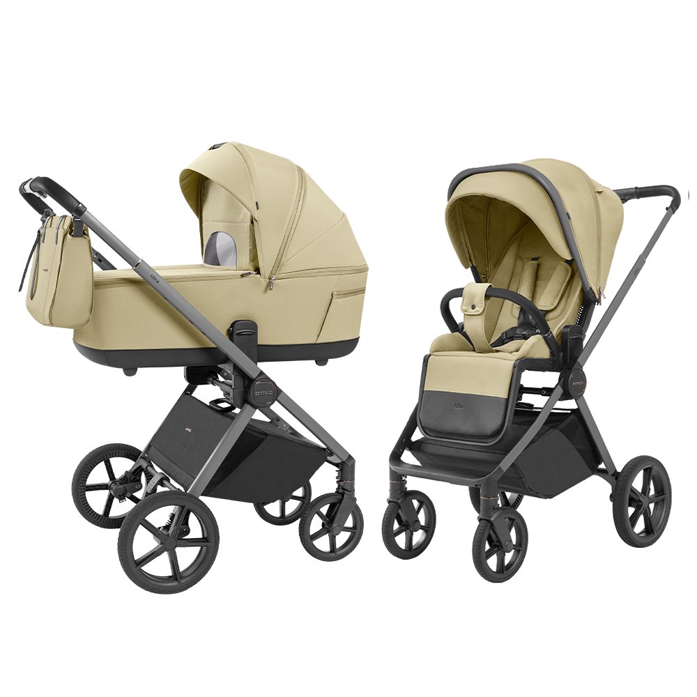 Carrello Ultra CRL‑6527 2‑az‑1 babakocsi, Puha bézs