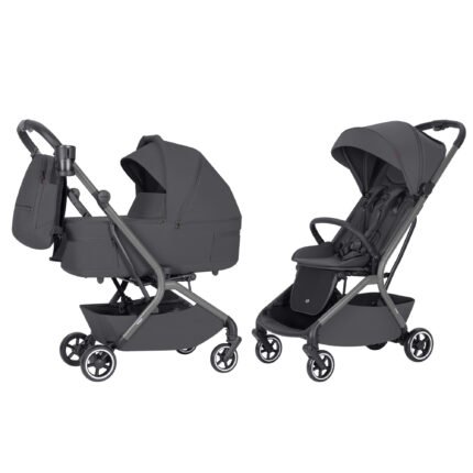 Carrello Magia CRL‑6555 2‑az‑1 babakocsi, Szilfa‑szürke