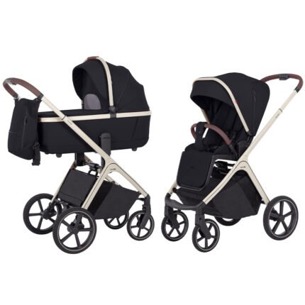 Carrello Vector CRL‑6550 2‑az‑1 babakocsi, Gyöngy fekete