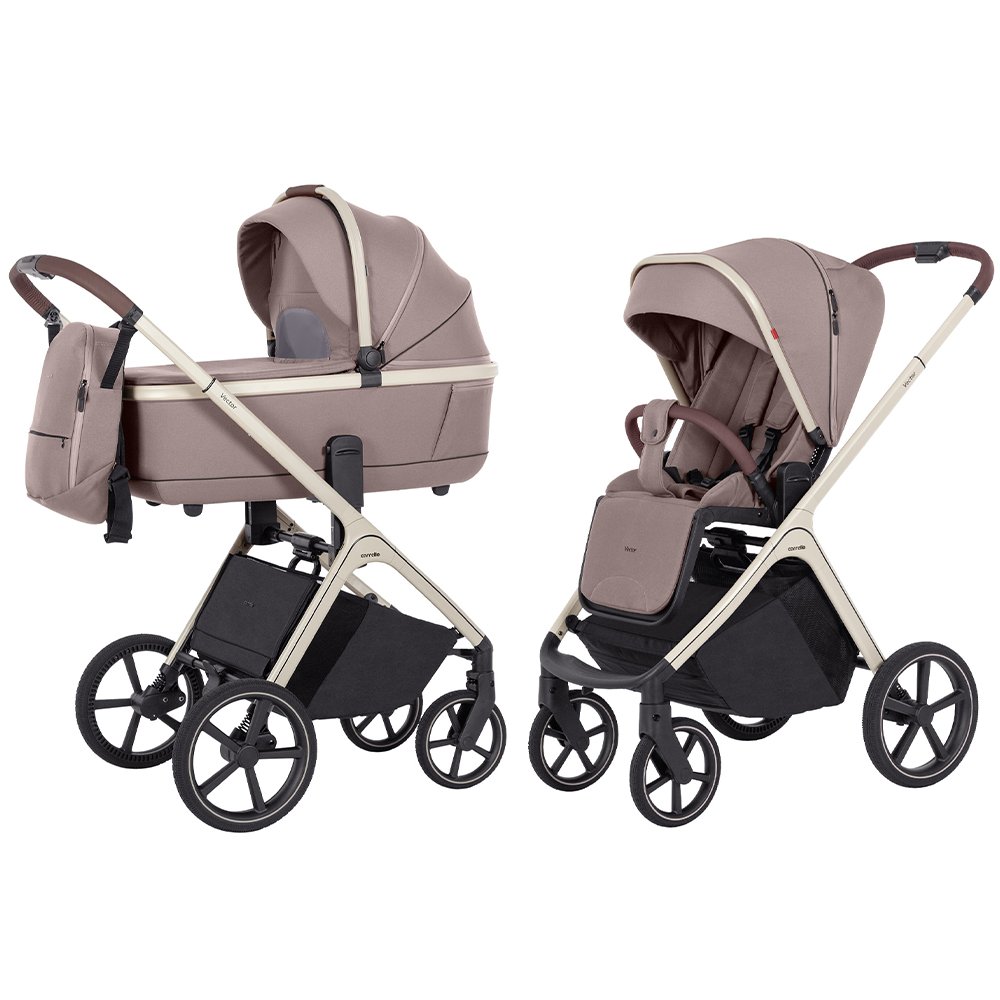Carrello Vector CRL‑6550 2‑az‑1 babakocsi, Szikla bézs