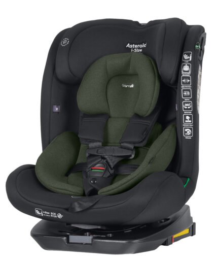 Carrello Asteroid CRL-17001 i-Size autósülés Méregzöld