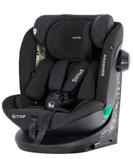Carrello Sirius CRL-8808 i-Size babahordozó, Abszolút fekete