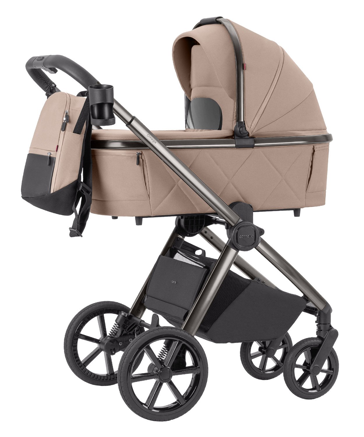 Carrello Omega CRL‑6530/1 2‑az‑1 babakocsi, Fantázia bézs