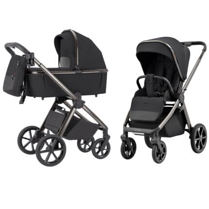 Carrello Omega CRL‑6530/1 2‑az‑1 babakocsi, Abszolút fekete