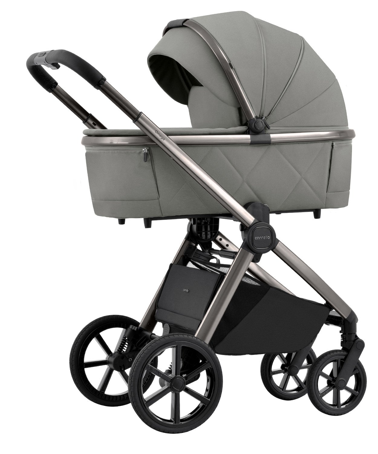 Carrello Omega CRL‑6530/1 2‑az‑1 babakocsi, Tökéletes (Superb) szürke
