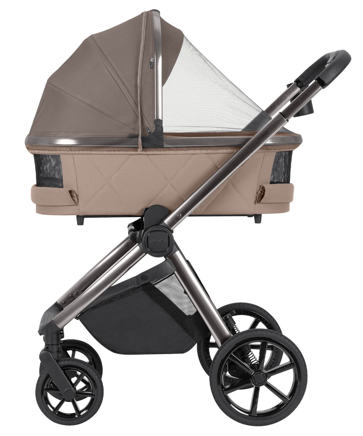 Carrello Omega CRL‑6530/1 2‑az‑1 babakocsi, Fantázia bézs - Image 5