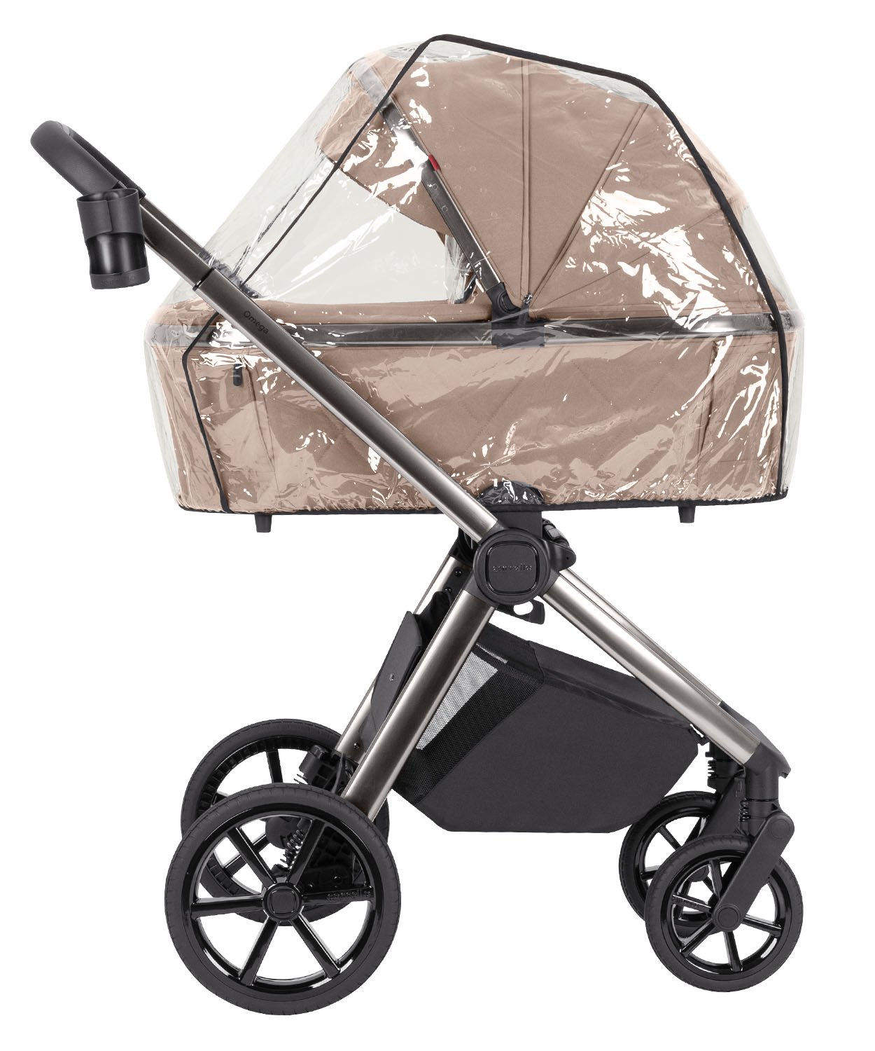 Carrello Omega CRL‑6530/1 2‑az‑1 babakocsi, Fantázia bézs - Image 6