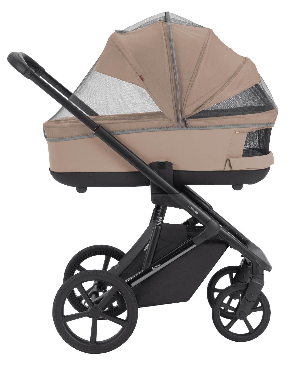 Carrello Sigma CRL‑6523 2‑az‑1 babakocsi, Friss bézs - Image 7