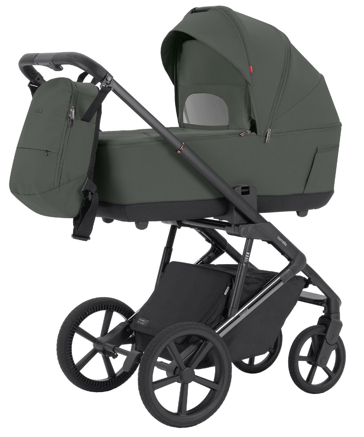 Carrello Sigma CRL‑6523 2‑az‑1 babakocsi, Levélzöld - Image 3