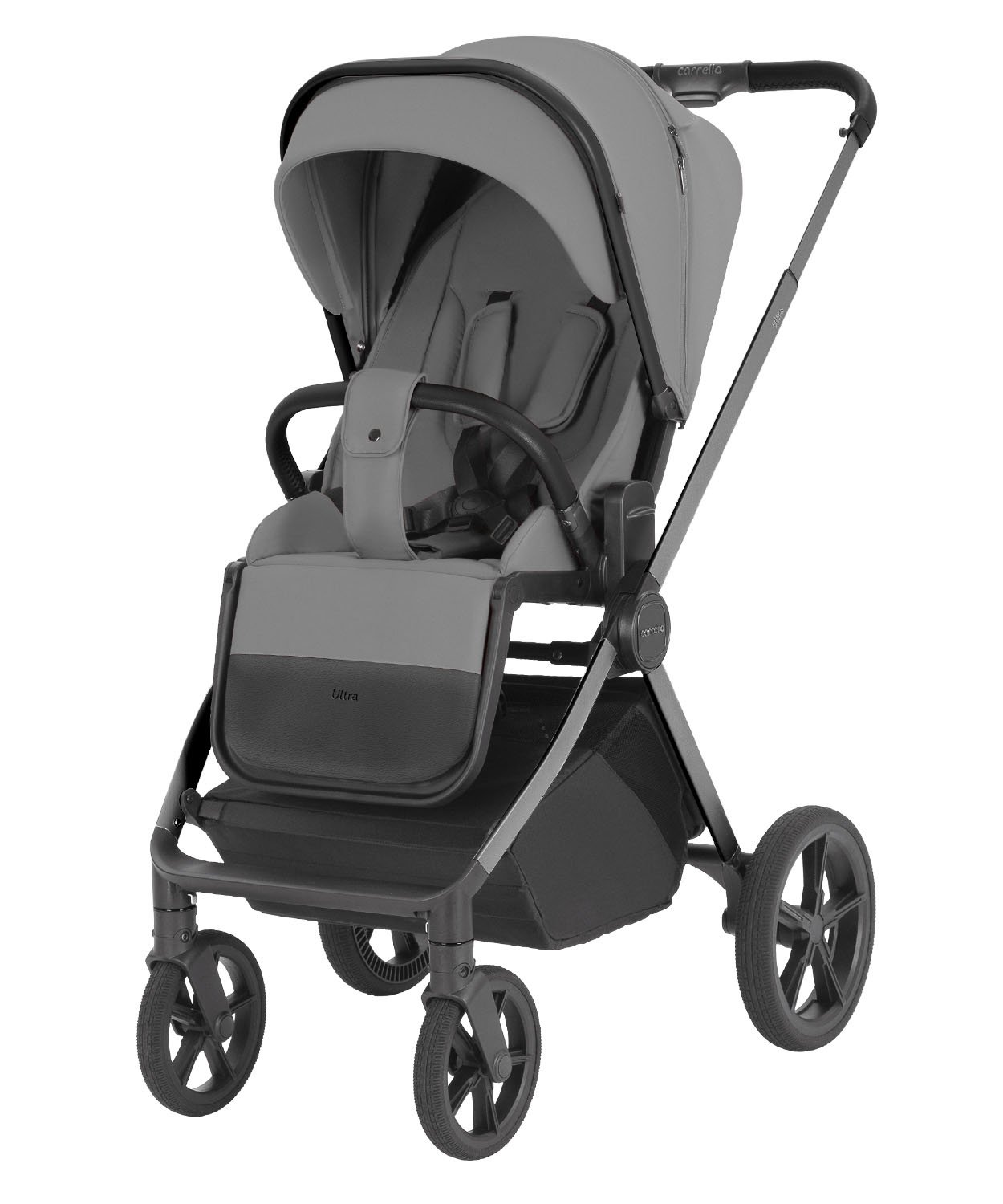 Carrello Ultra CRL‑6527 2‑az‑1 babakocsi, Selyem szürke - Image 3