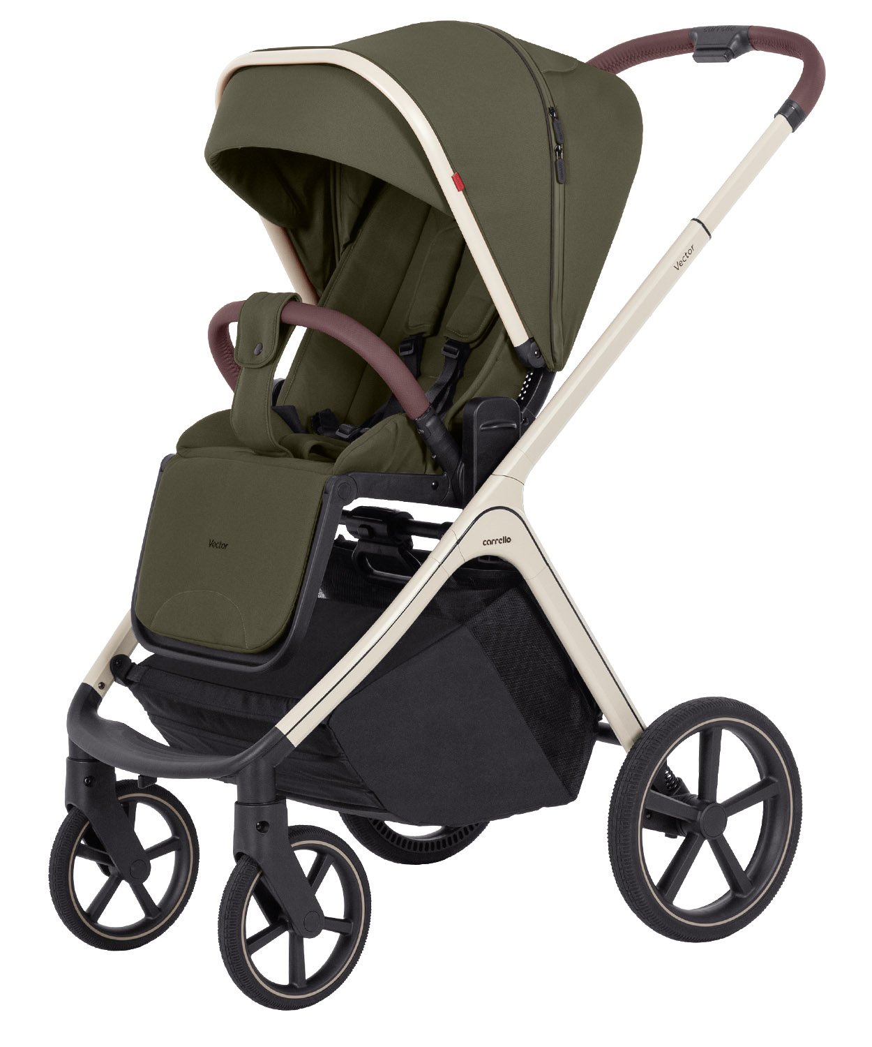 Carrello Vector CRL‑6550 2‑az‑1 babakocsi, Mélyzöld - Image 2