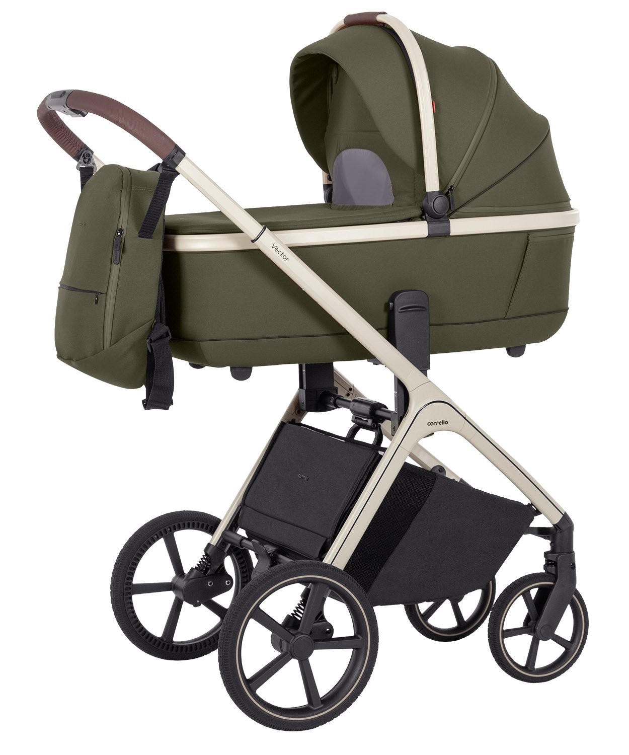 Carrello Vector CRL‑6550 2‑az‑1 babakocsi, Mélyzöld
