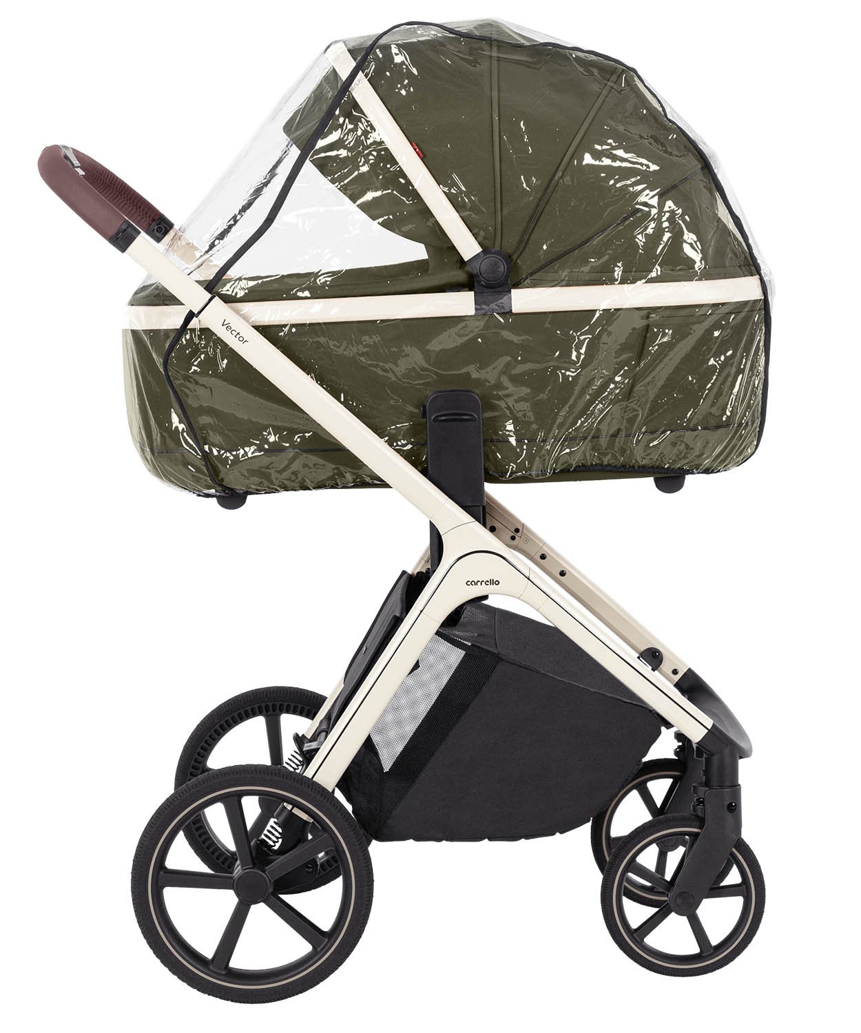 Carrello Vector CRL‑6550 2‑az‑1 babakocsi, Mélyzöld - Image 4