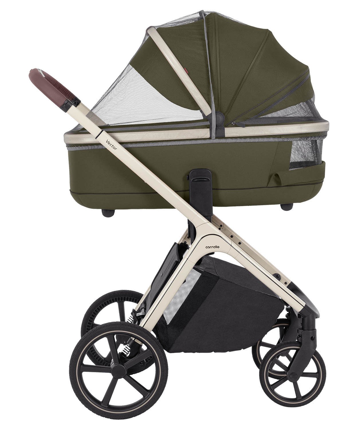 Carrello Vector CRL‑6550 2‑az‑1 babakocsi, Mélyzöld - Image 5