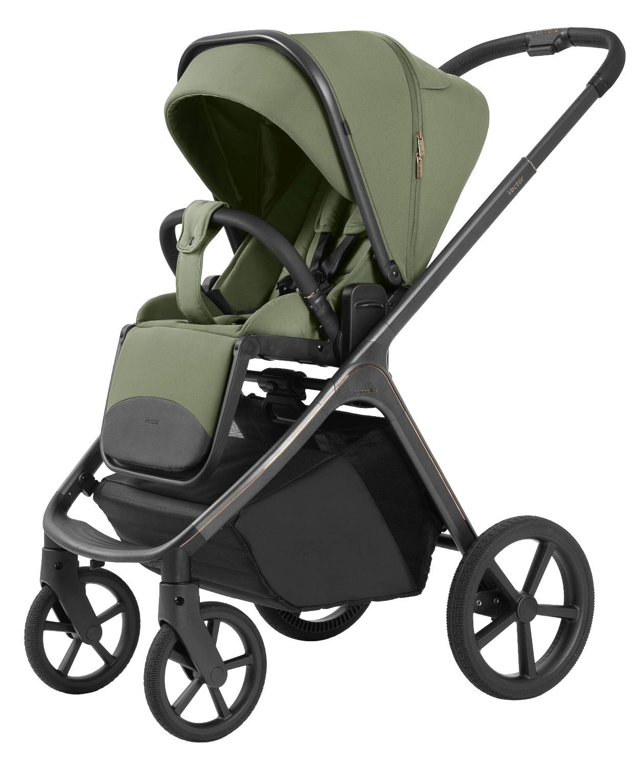 Carrello Vector CRL‑6551 2‑az‑1 babakocsi, Mezőzöld - Image 2