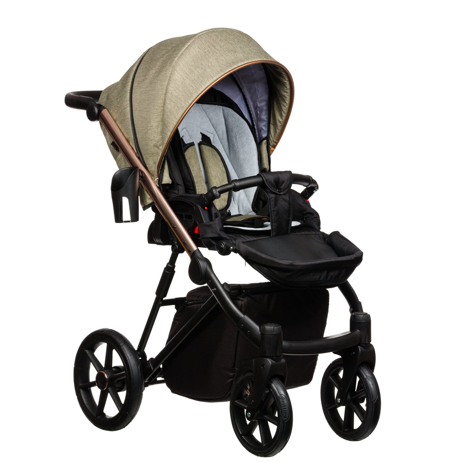 Paradise baby Fx khaki zöld anyag - Image 3