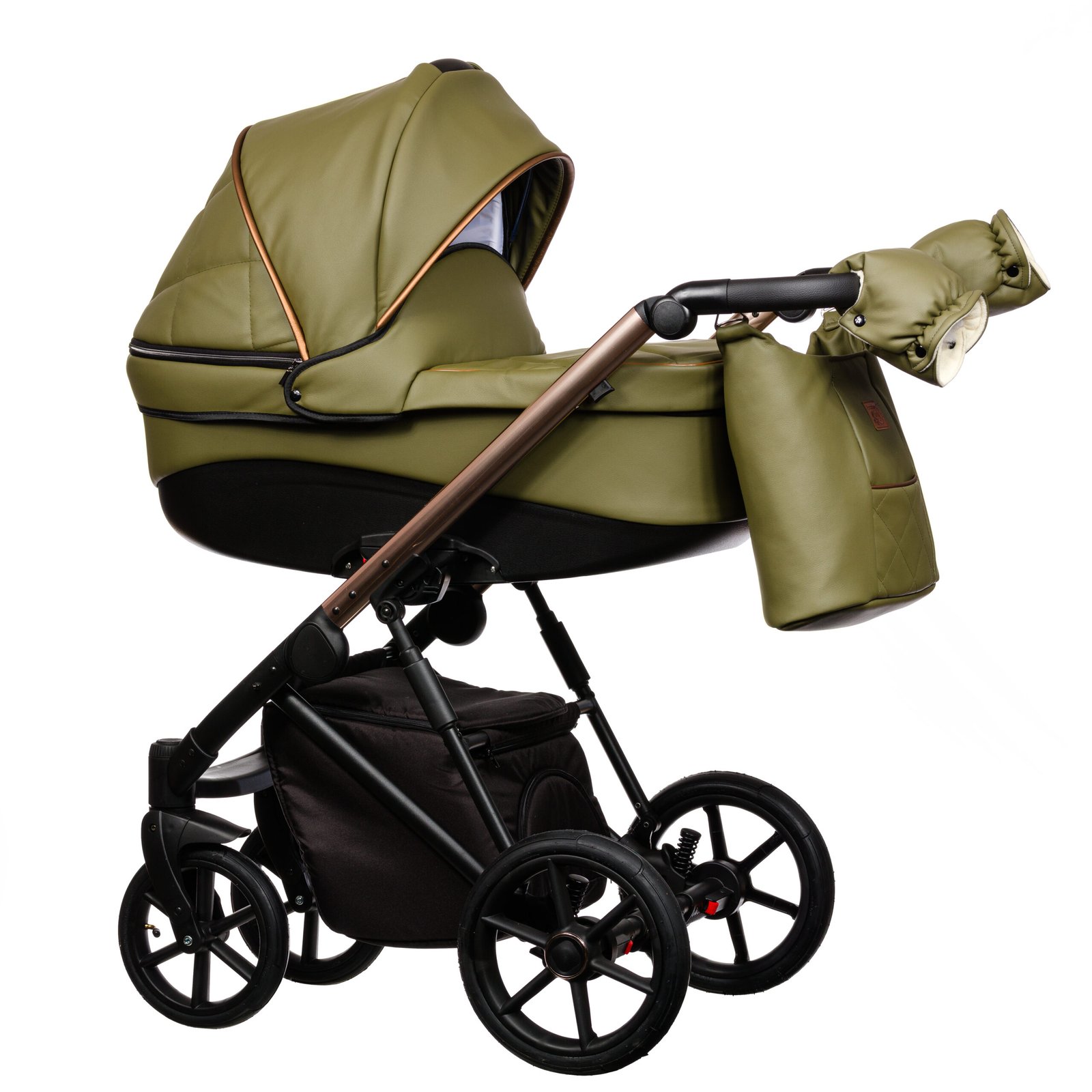 Paradise baby Fx khaki eco bőr