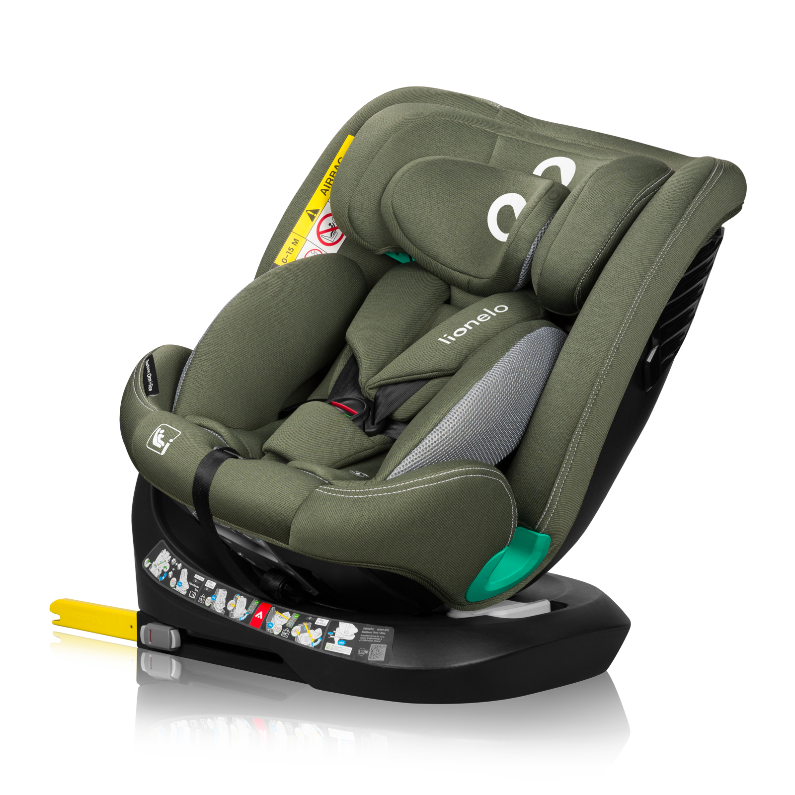 Lionelo Bastiaan One i Size- Olívazöld - Image 6