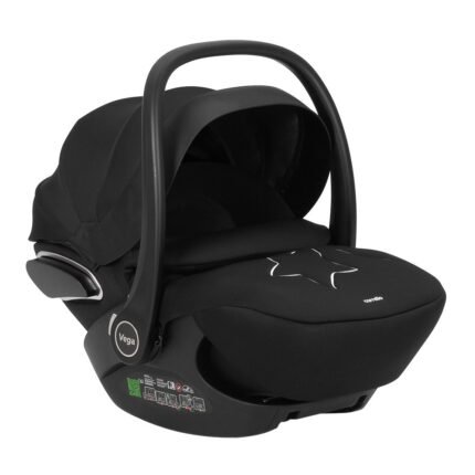 Carrello Vega CRL-14101 i-Size babahordozó, Abszolút fekete