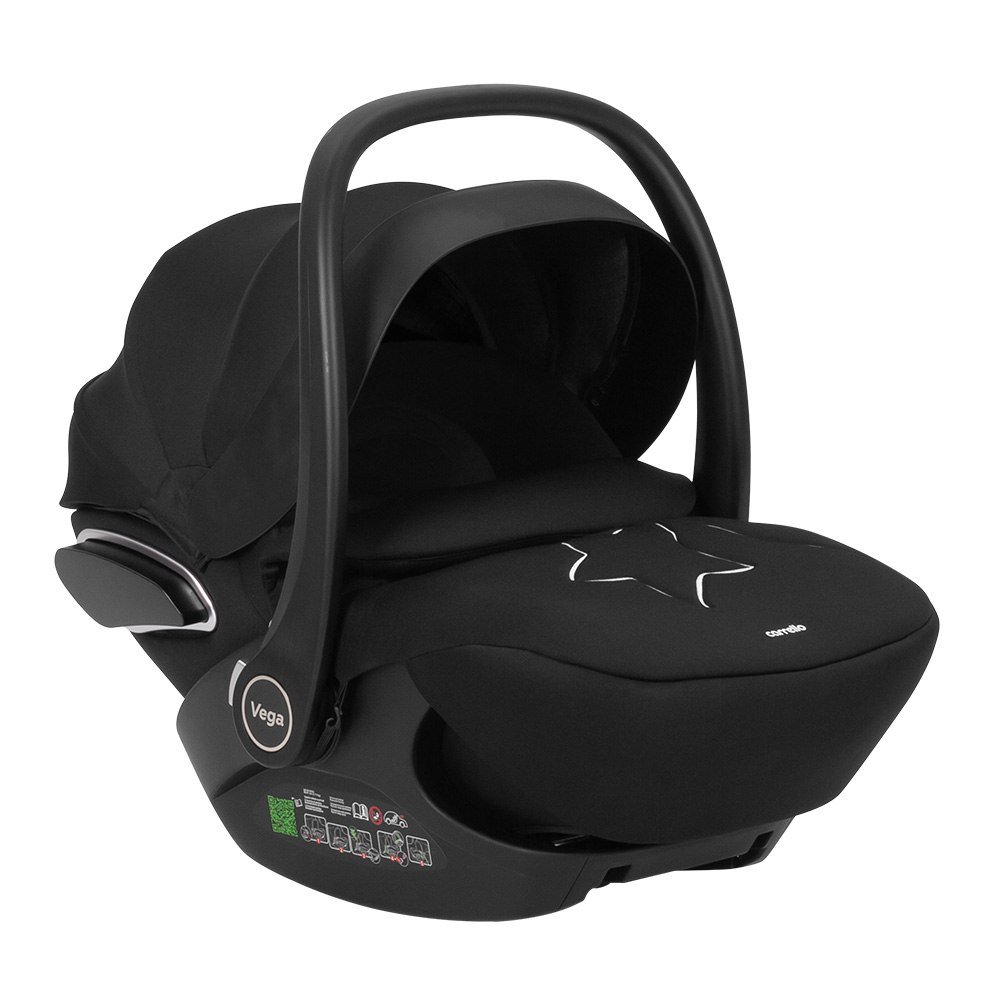 Carrello Vega CRL-14101 i-Size babahordozó, Abszolút fekete