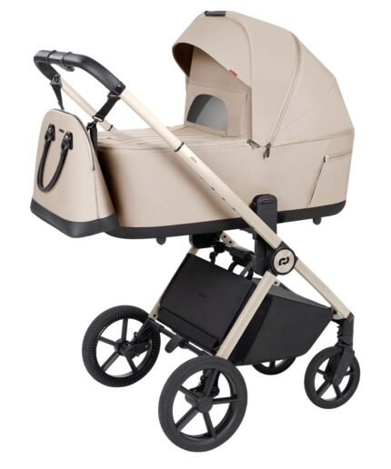 Carrello Ultra F CRL-6556 2-az-1 babakocsi Polar Beige - oldalnézet