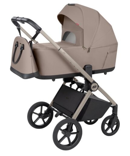 Carrello Ultra F CRL-6556 2-az-1 babakocsi Vintage Beige - oldalnézet