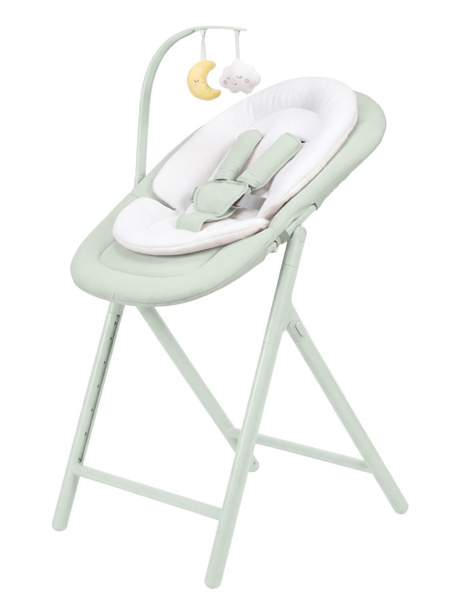Carrello Tenero CRL-9507 etetőszék Elysium Green - bükkfa elemek